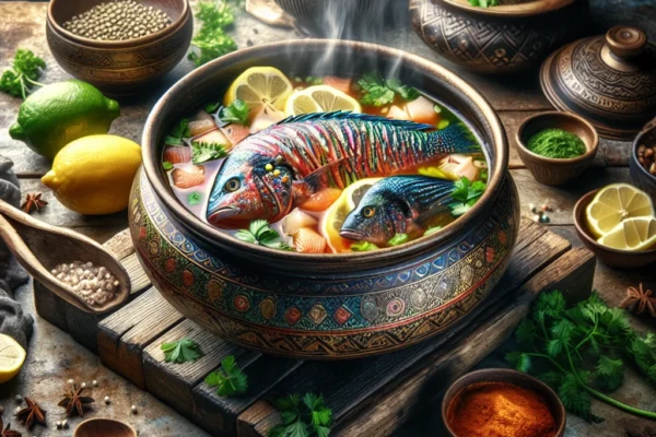 En djupdykning i smaker: Exotisk fisksoppa med en twist