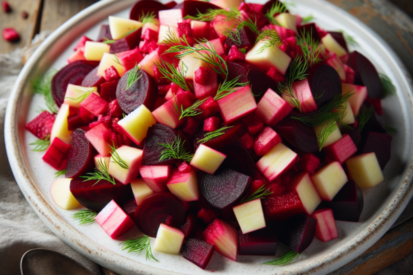 Magiskt Mättande: En Färgsprakande Rödbetssallad med Hemlig Ingrediens