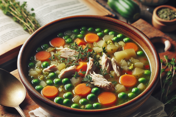Magen i harmoni: En läkande soppa för matsmältning och välbefinnande