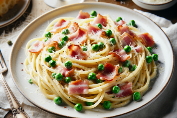 Pasta Carbonara: En Krämig Symfoni av Smaker och Texturer