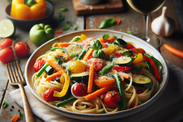 Pasta Primavera: En Färgsprakande Soppa för Själen