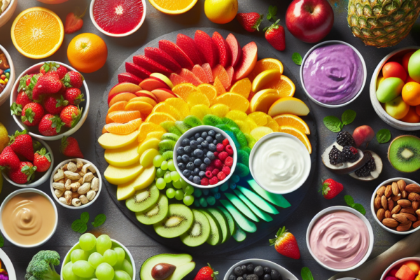 Friska och färgglada: En smakexplosion av nyttiga snacks för kropp och själ