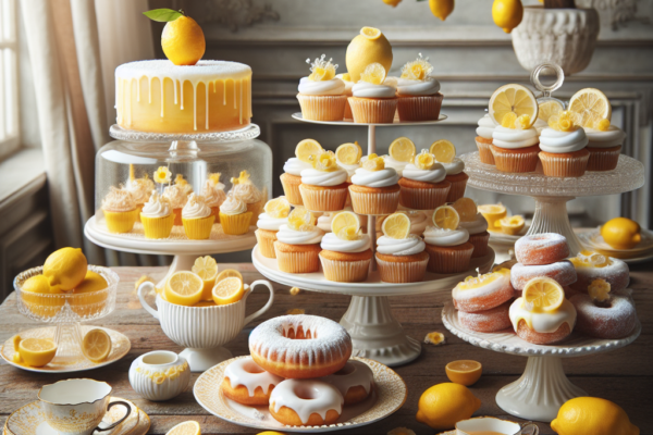 Lemon Bliss: Savor the Zesty Delight of Tangy Lemon Snacks!