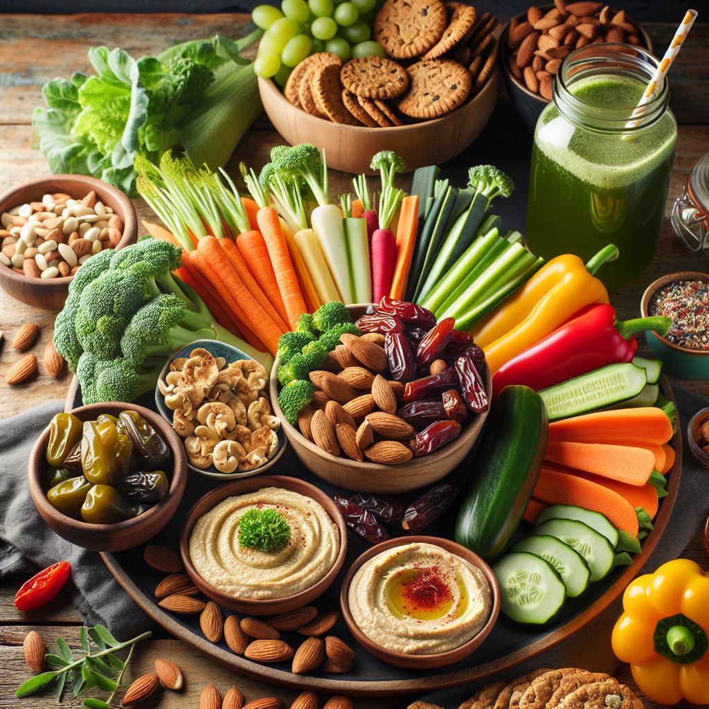 Smakfulla Veganska Snacks: Utforska en Värld av Kreativa Smaker och Texturer