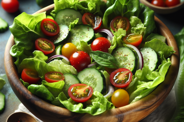 Smakfulla sammetsblad: En färgsprakande matig sallad med en twist