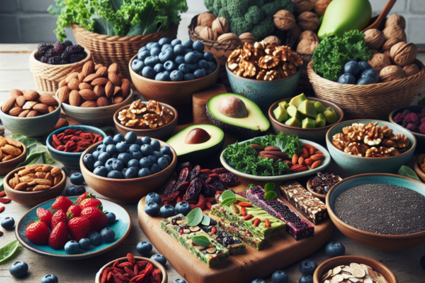 Superfood Bliss: Hälsosamma och Smakrika Snacks för Energikick och Njutning