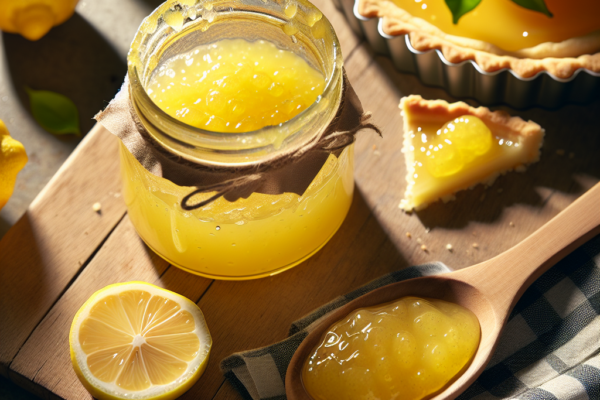 Zesty Lemon Curd Delight: A Tangy Twist on Classic Digestive Biscuits!