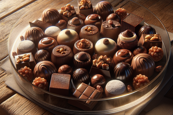 Chokladälskares dröm: Hemgjorda krokanta chokladpraliner med en touch av havssalt