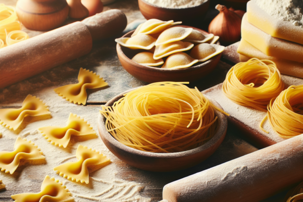 Pasta Perfetto: En smakexplosion av soltorkade tomater, färsk basilika och parmesan