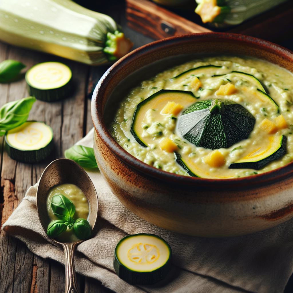 Zeinas Zesty Zucchini Soup: A Flavorful Fusion of Freshness and Fragrance